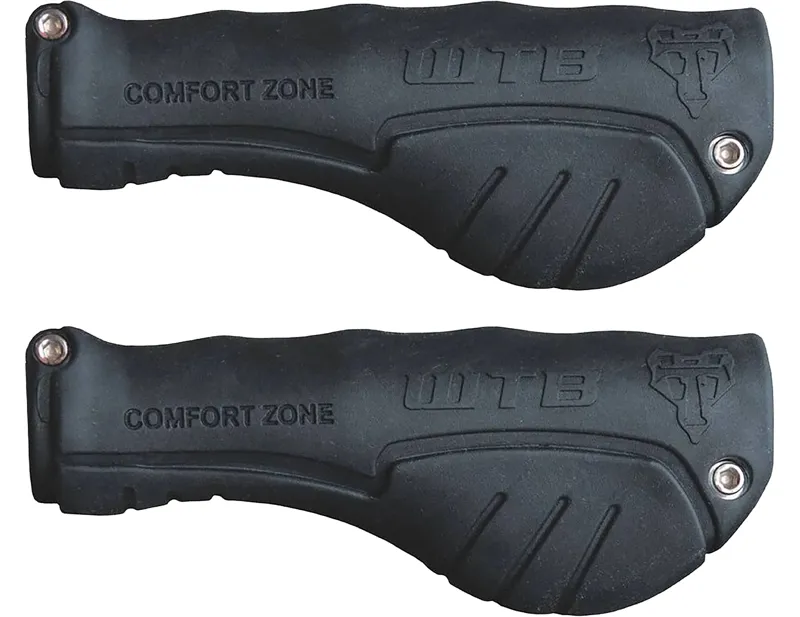 Balfes Bikes Wtb WTB Comfort Zone Clamp-On Grips in Black | Free postage over £30, £10 off first order, price match & 0% finance.