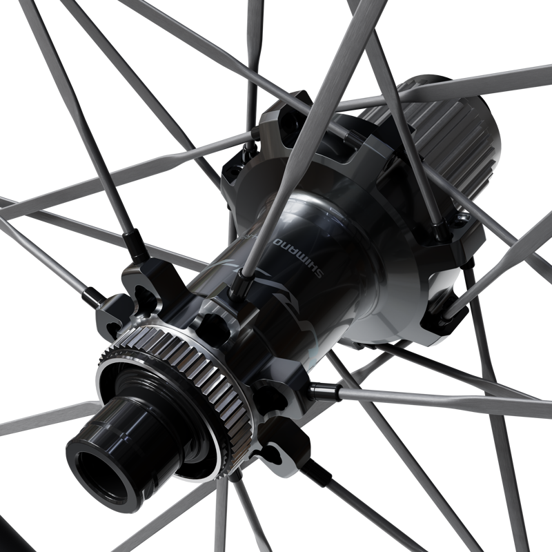Shimano Dura-Ace WH-R9370-C50-TL-R 700C 50mm Rear Carbon Disc Wheel in Black-7