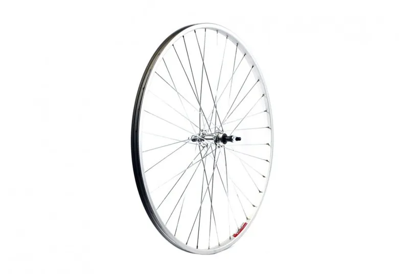 ETC Hybrid/City Alloy Gear Sided Nutted 700c Rear Wheel in SIlver
