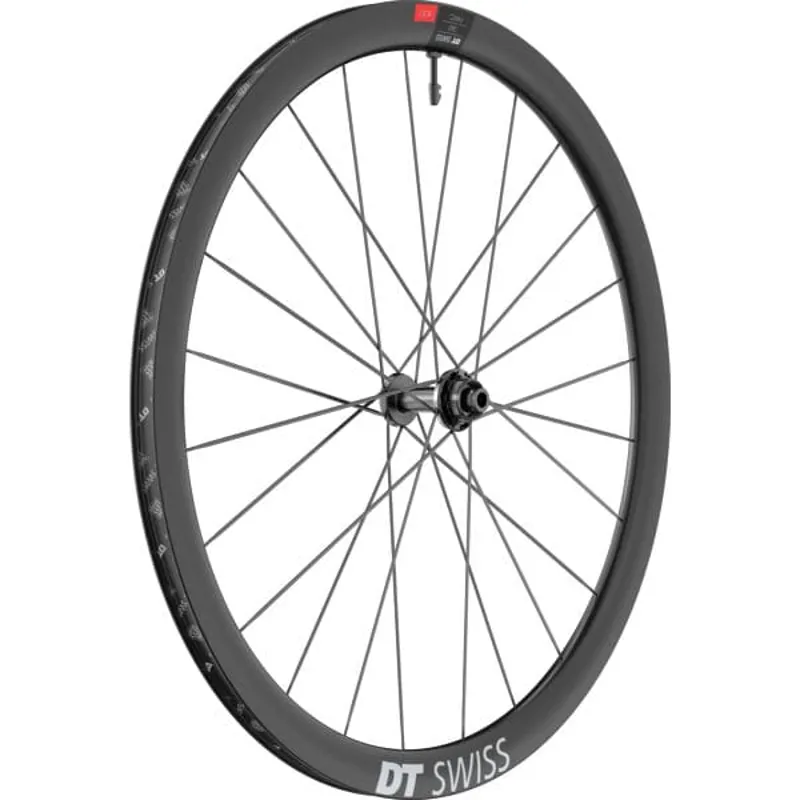 Balfes Bikes Dt Swiss DT Swiss ARC 1100 DICUT Disc Brake Carbon Clincher 38 x 20 mm Rim 700c Front Wheel in Blac | Free postage over £30, £10 off first order, price match & 0% finance.