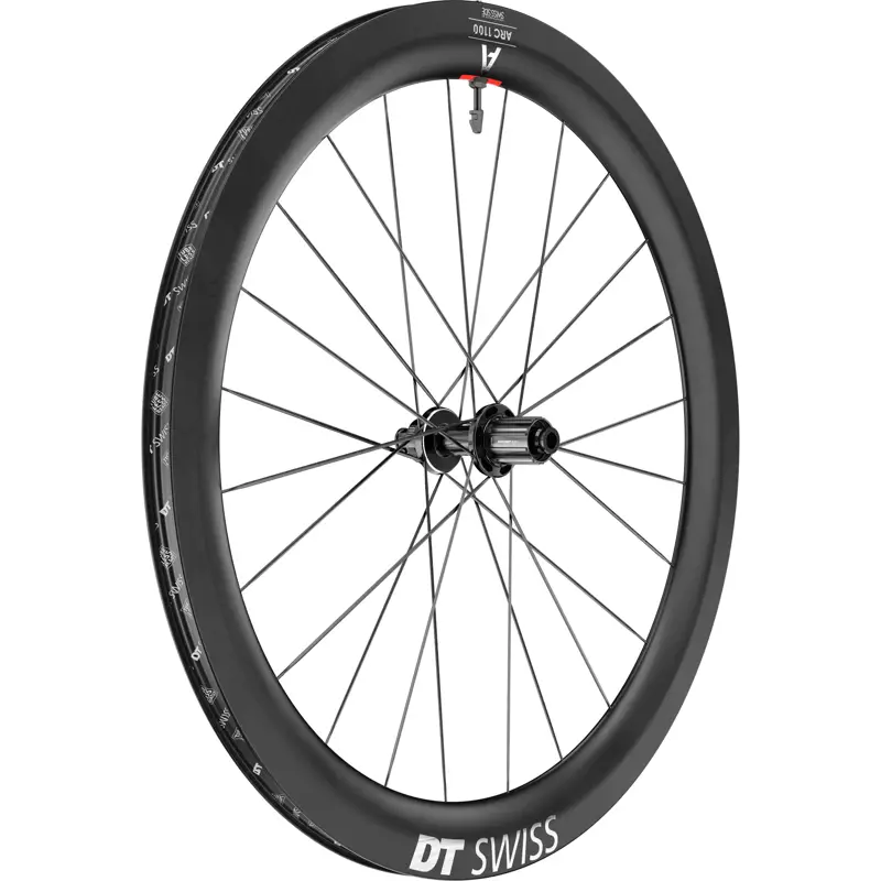 Balfes Bikes Dt Swiss DT Swiss ARC 1100 55 mm Clincher Disc Brake 142 x 12 Rear Wheel in Black | Free postage over £30, £10 off first order, price match & 0% finance.