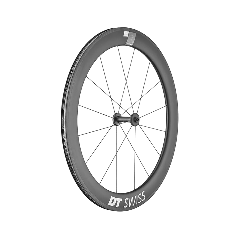 Balfes Bikes Dt Swiss DT Swiss ARC 1400 DICUT 62 Carbon Clincher Tubeless Ready 700c Front Wheel | Free postage over £30, £10 off first order, price match & 0% finance.