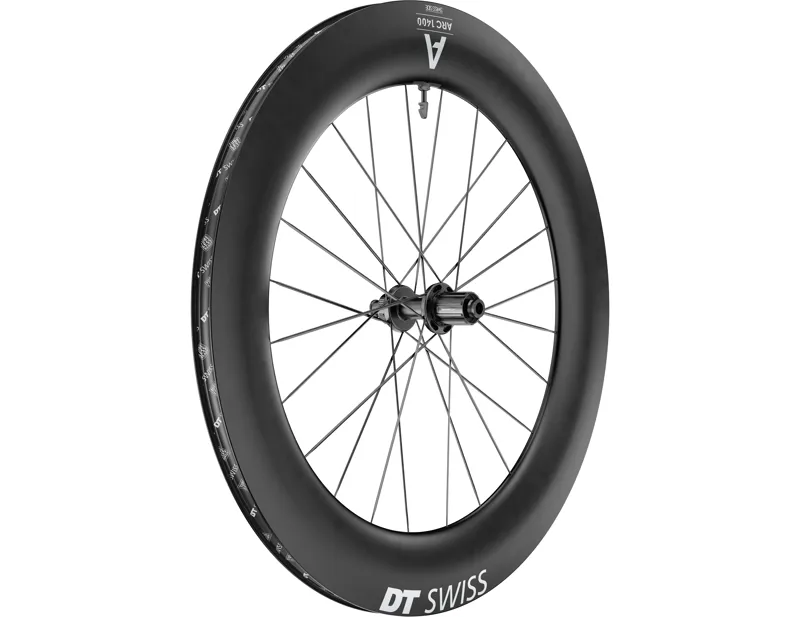 Balfes Bikes Dt Swiss ARC 1400 DICUT 85 mm Clincher Disc Brake 142 x 12 Rear Wheel | Free postage over £30, £10 off first order, price match & 0% finance.