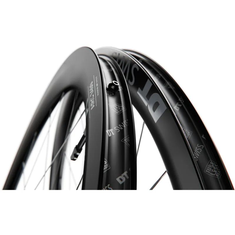 DT Swiss ARC 1400 DICUT 55 mm Clincher Disc Brake 100 x 12 Front Wheel in Black-2