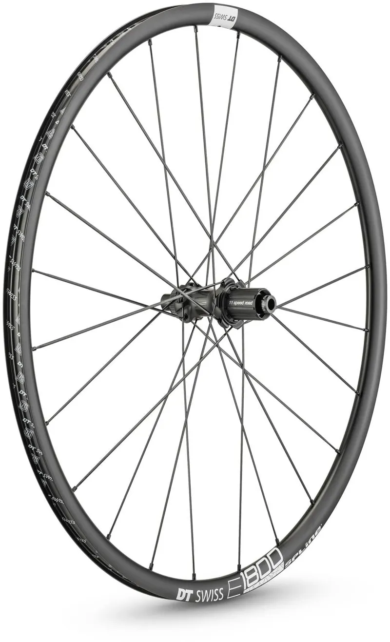 DT Swiss E1800 SPLINE Disc Brake Alloy Clincher 700c Rear Wheel