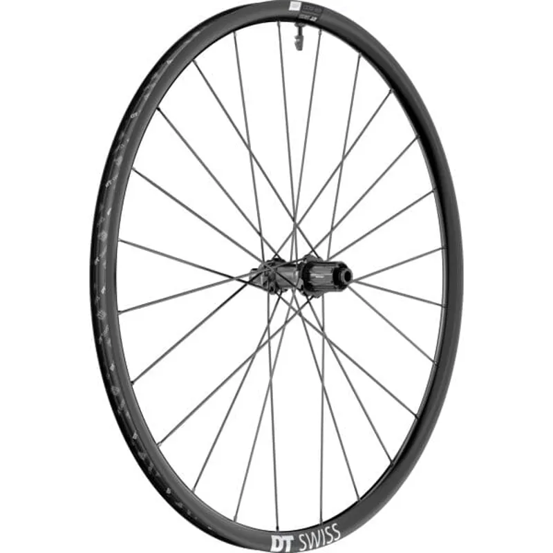 DT Swiss ER 1600 Spline 700c Shimano HG Road Wheelset in Black-2