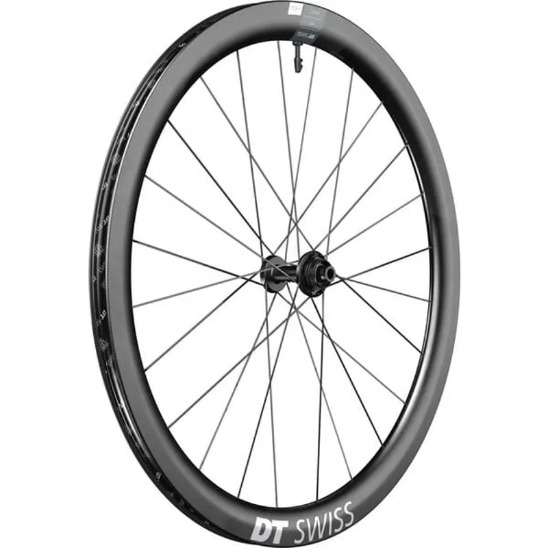 DT Swiss ERC 1400 SPLINE 45mm Disc Brake HG Wheelset in Black-5