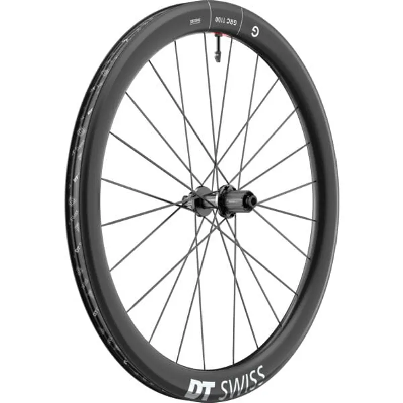 Balfes Bikes Dt Swiss DT Swiss GRC 1100 Spline Disc Brake Carbon Clincher 50 x 24 mm 700c Rear Wheel | Free postage over £30, £10 off first order, price match & 0% finance.