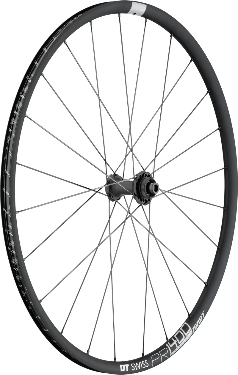 DT Swiss PR 1400 DICUT Disc Brake Alloy Clincher 700c Front Wheel