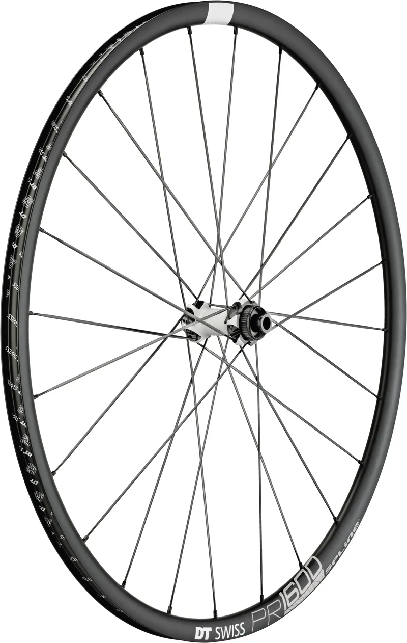 DT Swiss PR 1600 SPLINE Disc Brake Alloy Clincher 700c Front Wheel
