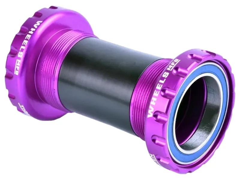 Wheels Manufacturing BSA Threaded 30mm Bottom Bracket 30mm in Purple