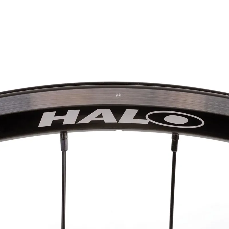 Halo Aero Rage Track 700c Front Wheel in Black-2