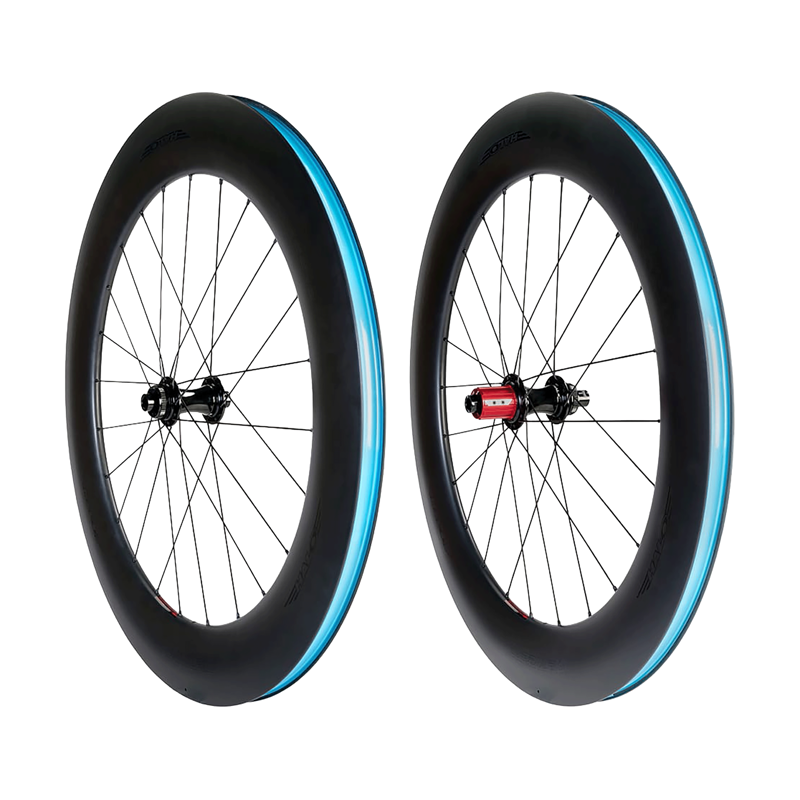 Balfes Bikes Halo Carbaura RCD 80mm Carbon Disc Wheelset in Black | Free postage over £30, £10 off first order, price match & 0% finance.