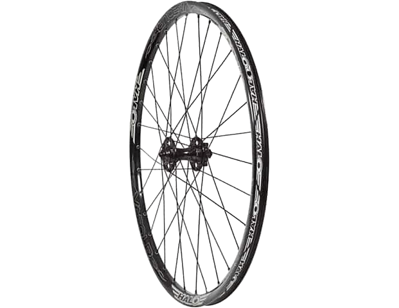 Balfes Bikes Halo Vapour 26in 6-Bolt MT Front Wheel in Black | Free postage over £30, £10 off first order, price match & 0% finance.