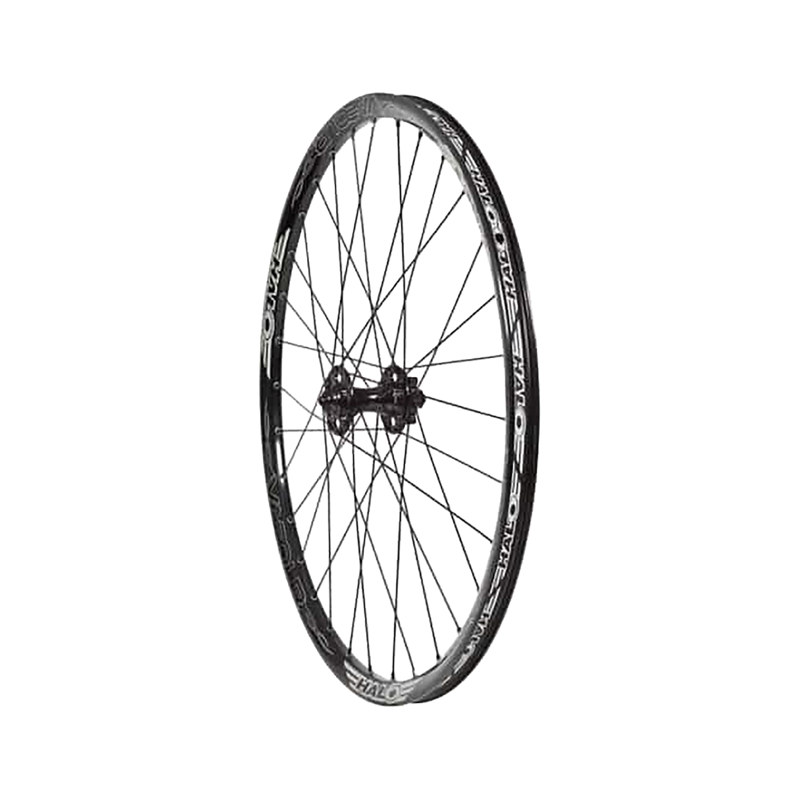 Balfes Bikes Halo Vapour 26in 6-Bolt MT Front Wheel in Black | Free postage over £30, £10 off first order, price match & 0% finance.