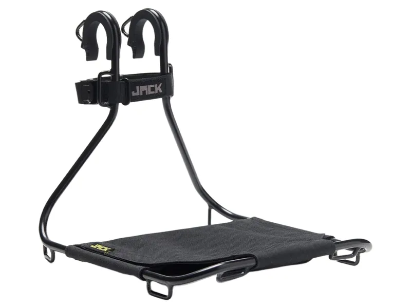 Wholegrain Cycles Jack Black Bike Rack in Black-1