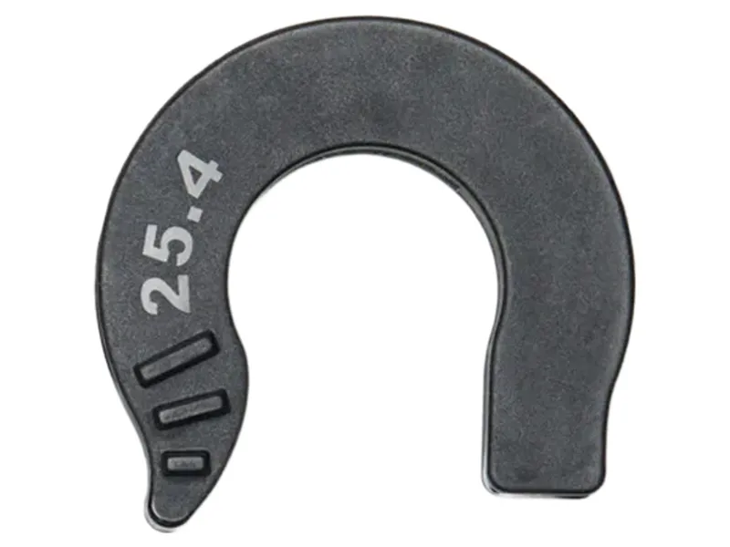 Wholegrain Cycles Spare Spacer 25.4mm in Black