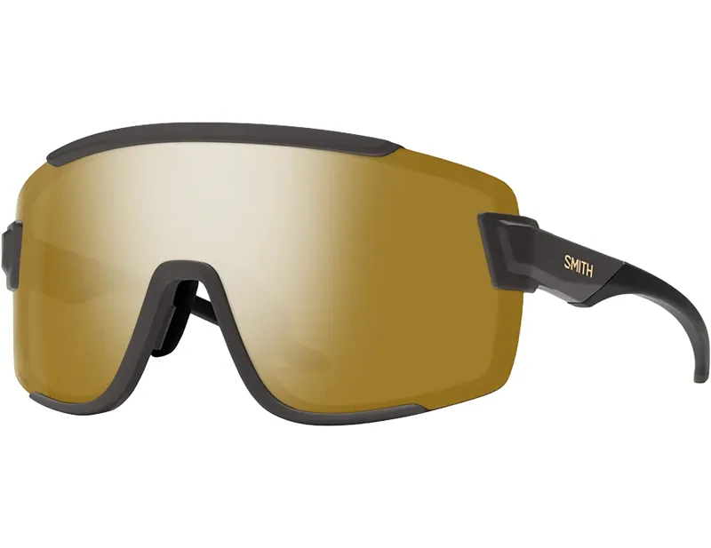 Smith Wildcat Cycling Sunglasses in Matte Gravy / ChromaPop Polarized Bronze Mirror