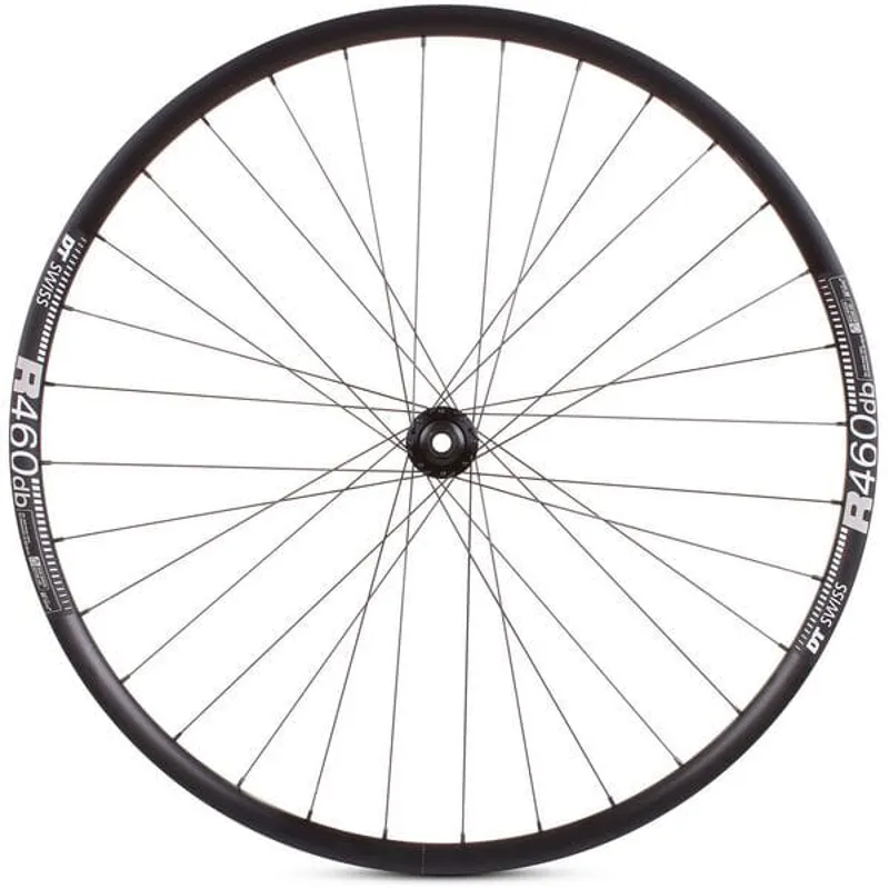 M Part Front Disc 700c Shimano 105 CL Hub 100x12mm Wheel in Black-1