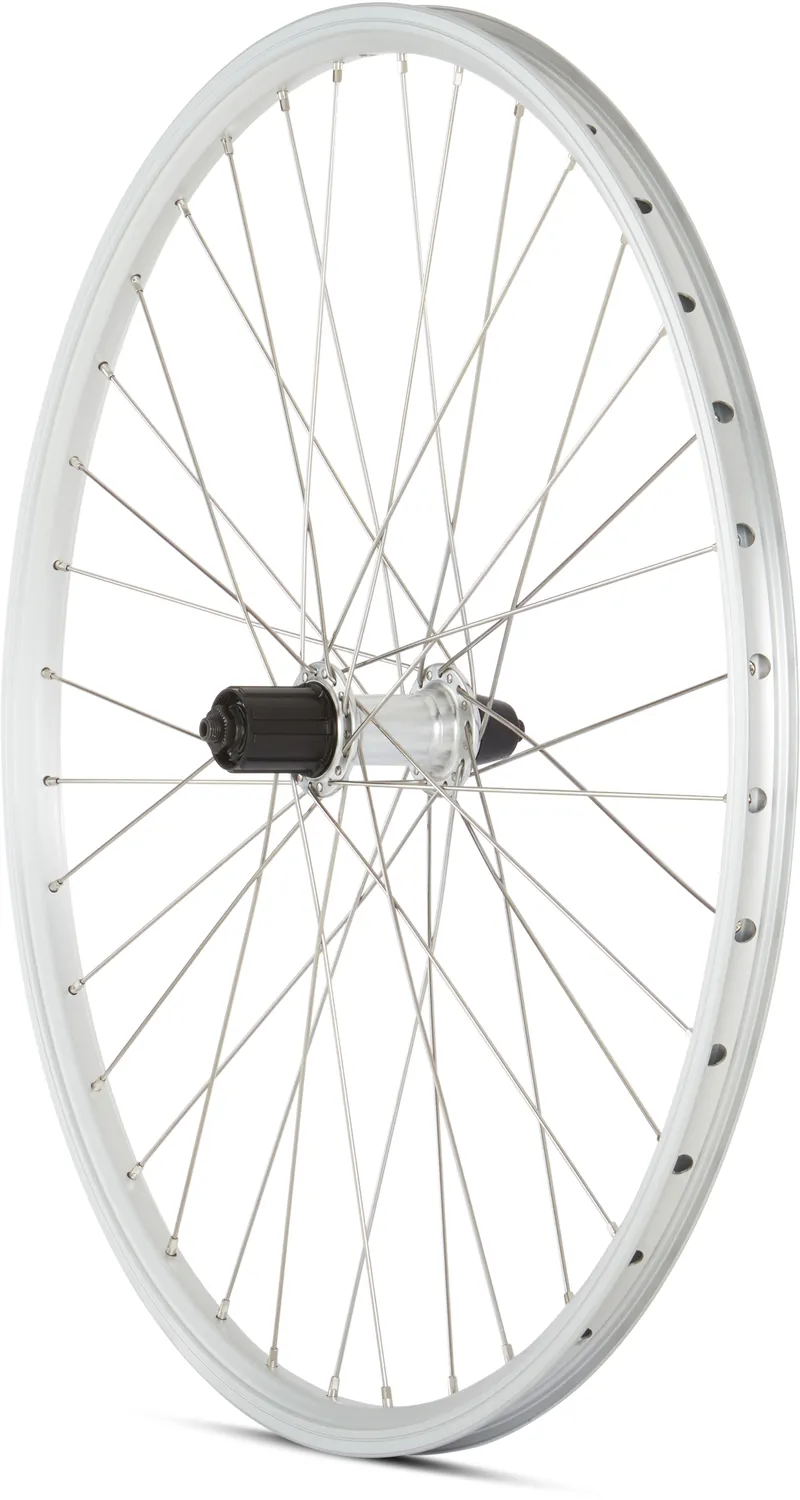M Part 26in MTB Rear Wheel with Quick Release in Silver