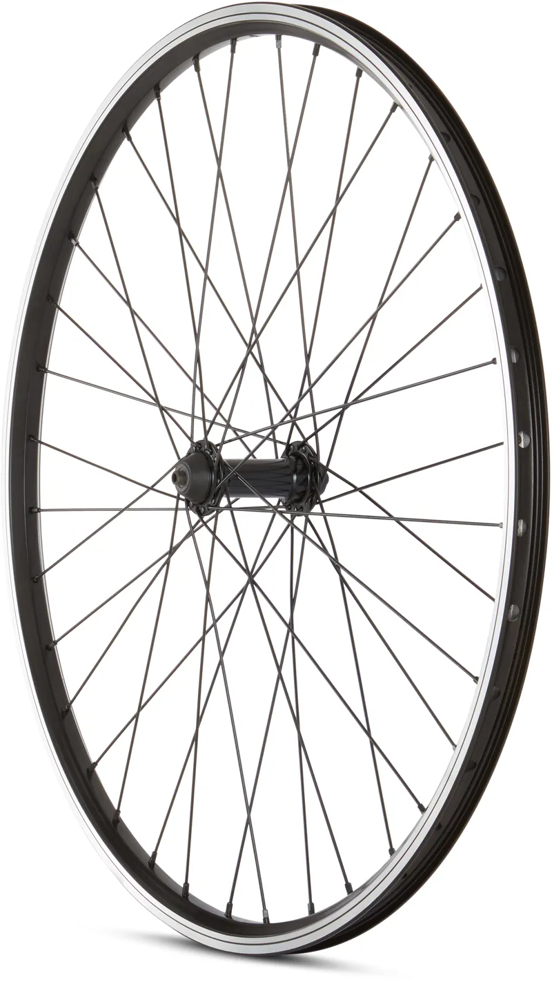 M Part 26in MTB Front Wheel with Quick Release in Black