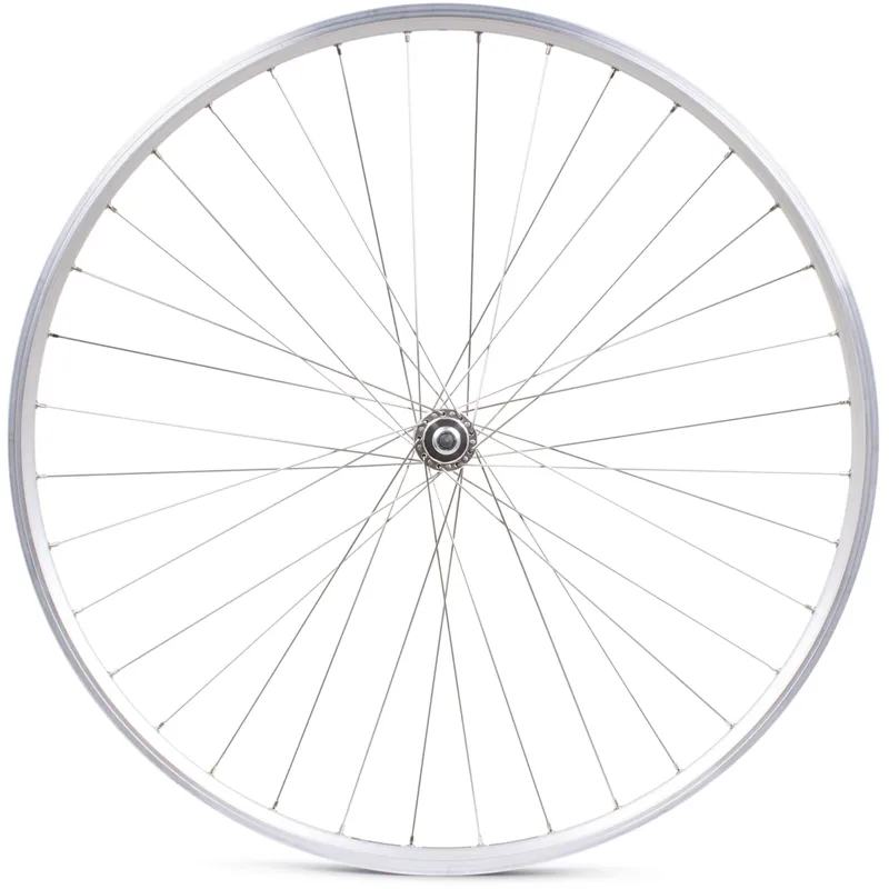 Madison Hybrid Solid Axle 700c Front  Wheel in Silver-1