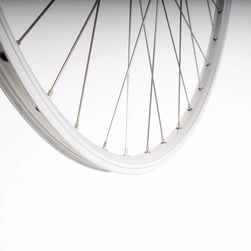 Madison Hybrid Solid Axle 700c Front  Wheel in Silver-3