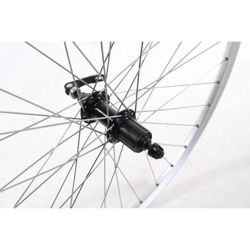 M-Part Hybrid Rear Quick Release Cassette Wheel Silver 700c-1