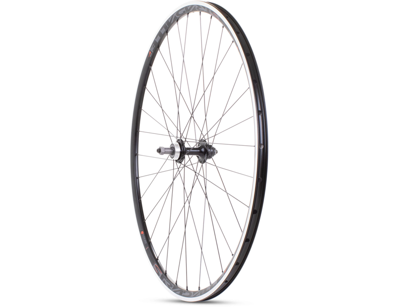 M Part Road Rear Quick Release Screw On Wheel 700c in Black