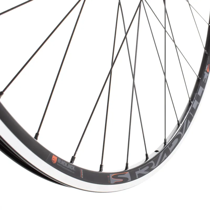 M Part Road Rear Quick Release Screw On Wheel 700c in Black-3