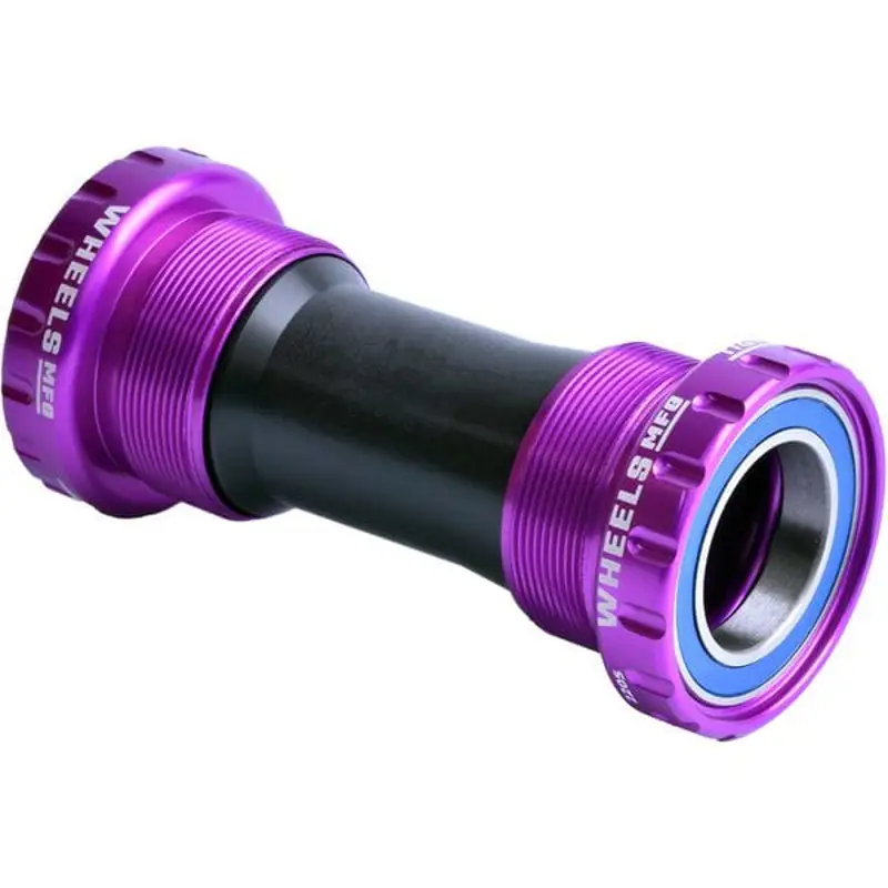 Balfes Bikes Wheels Manufacturing WMfg BSA Threaded 24mm Bottom Bracket in Purple | Free postage over £30, £10 off first order, price match & 0% finance.