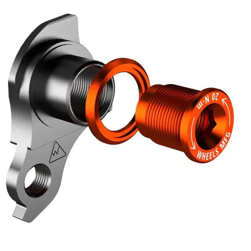 Balfes Bikes Wheels Manufacturing WMfg Dropout-404- 3 Mech Hanger Orange | Free postage over £30, £10 off first order, price match & 0% finance.