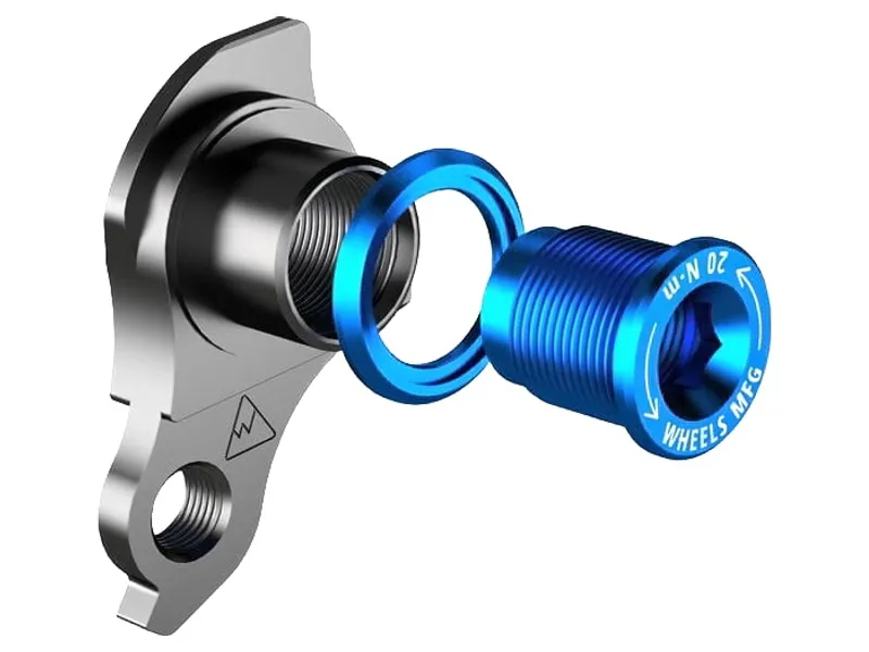 WMfg Dropout-404- 5 Mech Hanger Teal