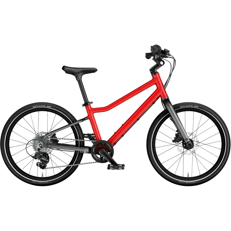 Balfes Bikes Woom Explore 4 Kids 20 inch Bike 2027 in Woom red | Free postage over £30, £10 off first order, price match & 0% finance.