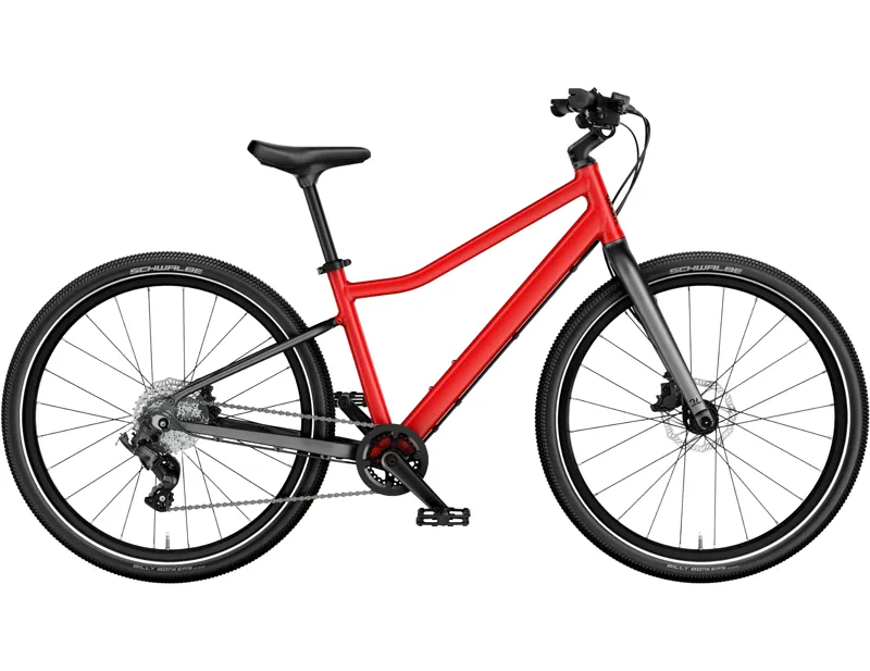Woom Explore 5 Kids 24 inch Bike 2027 in Woom red