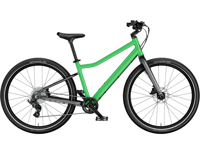Woom Explore 5 Kids 24 inch Bike 2027 in jungle green
