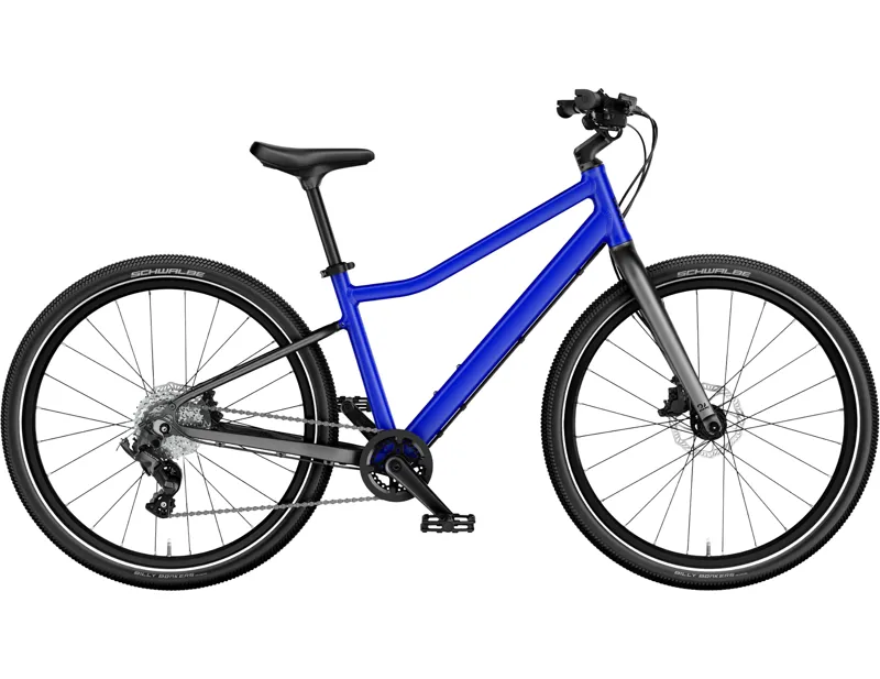 Woom Explore 5 Kids 24 inch Bike 2027 in magnetic blue