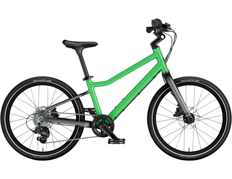 Woom Explore 4 Kids 20 inch Bike 2027 in jungle green