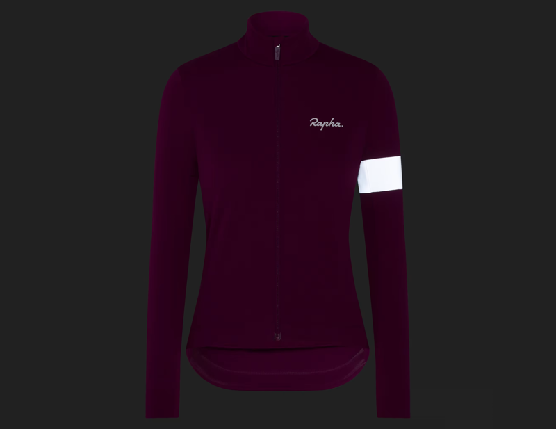 Rapha Women's Core Winter Jacket in Mauve/White-3