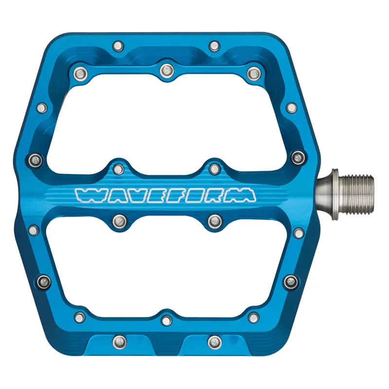 Wolf Tooth Waveform Mountain Bike Pedals in Blue-1