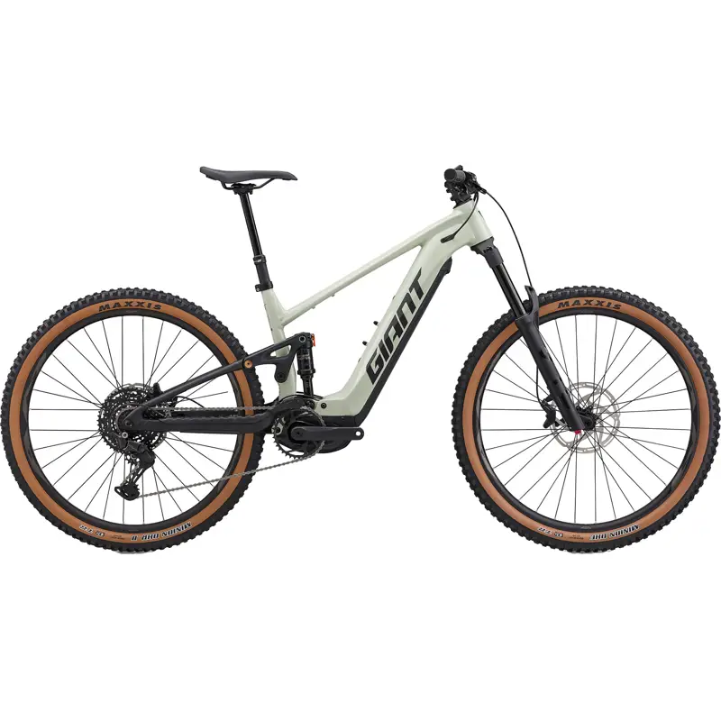 Balfes Bikes Giant Stance E+ 2 Electric Full Suspension Mountain Bike 2026 in Desert Sage/Black | Free postage over £30, £10 off first order, price match & 0% finance.