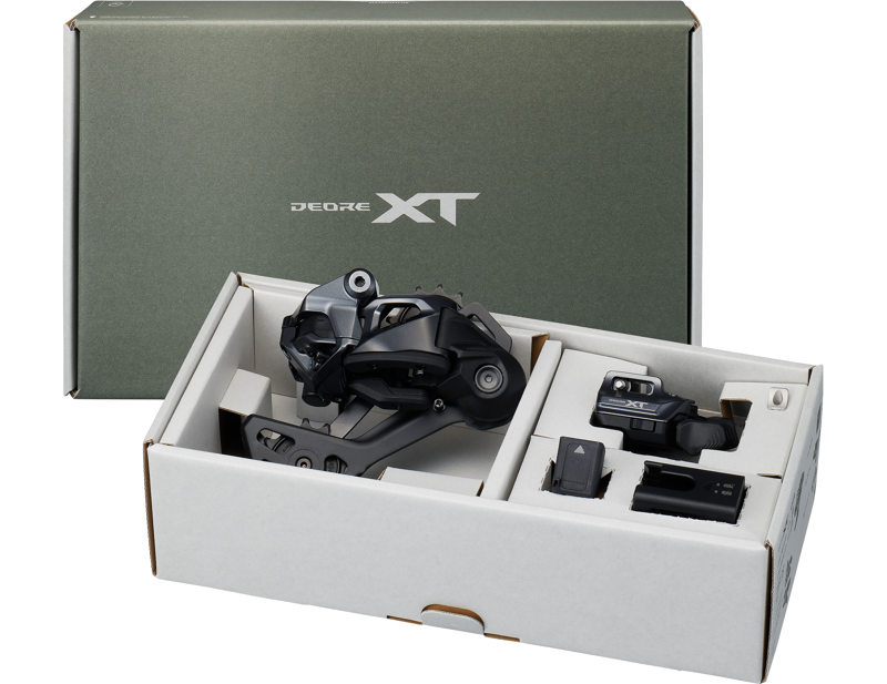 Shimano XT M8250 Di2 Upgrade Kit in Black-1