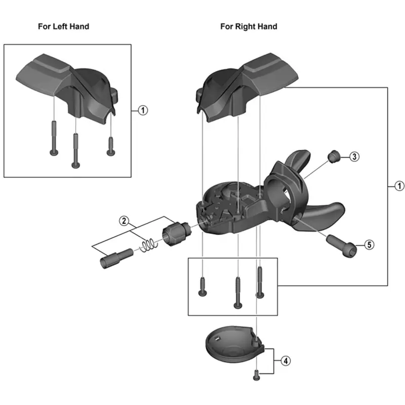 Balfes Bikes Shimano SL-M3000 Indicator unit - right hand | Free postage over £30, £10 off first order, price match & 0% finance.