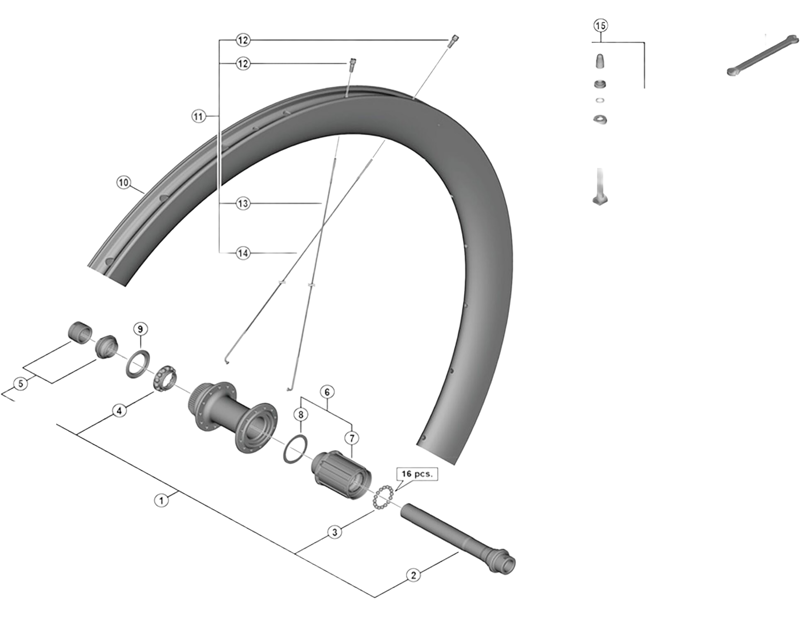 Balfes Bikes Shimano WH-R9170-C60-TU-R12 ball retainer 3/16 | Free postage over £30, £10 off first order, price match & 0% finance.