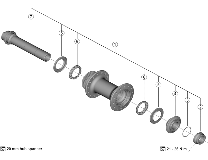 Balfes Bikes Shimano WH-RS170-CL-F12 ball retainer - 5/32 x 15mm | Free postage over £30, £10 off first order, price match & 0% finance.