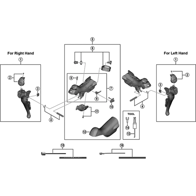Balfes Bikes Shimano SHimano ST-R2000 bracket assembly | Free postage over £30, £10 off first order, price match & 0% finance.