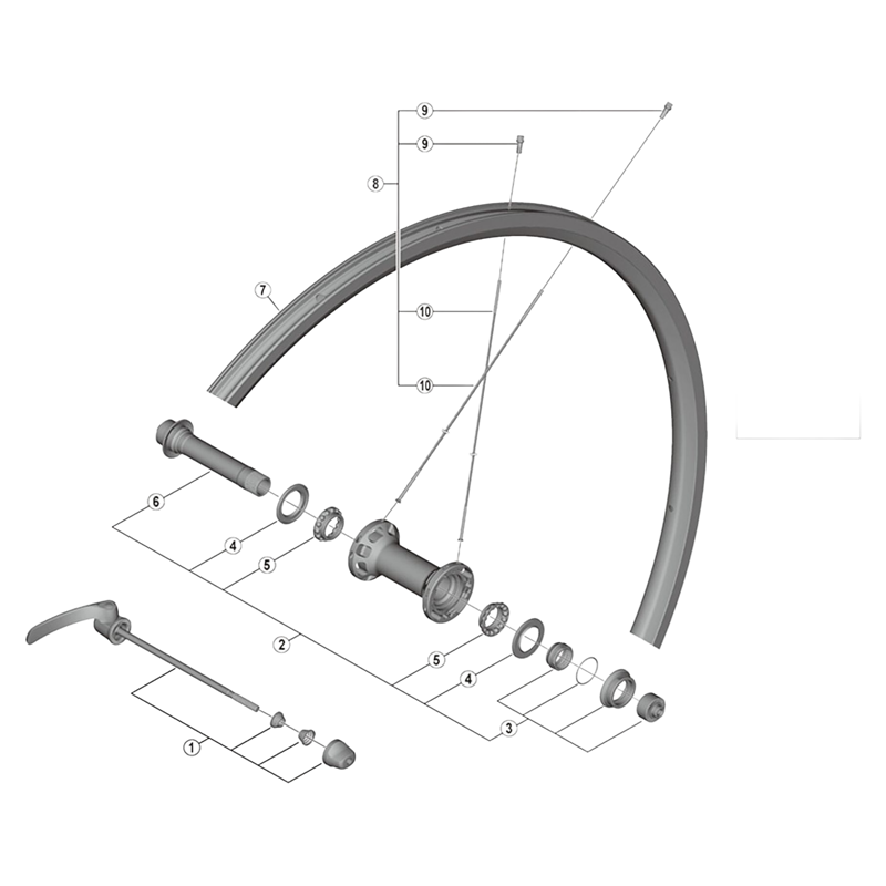 Balfes Bikes Shimano WH-RS700-C30-TL-F spoke 280.5 mm | Free postage over £30, £10 off first order, price match & 0% finance.