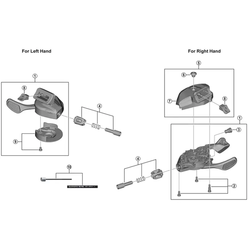 Balfes Bikes Shimano SL-M8100-I right hand cover | Free postage over £30, £10 off first order, price match & 0% finance.