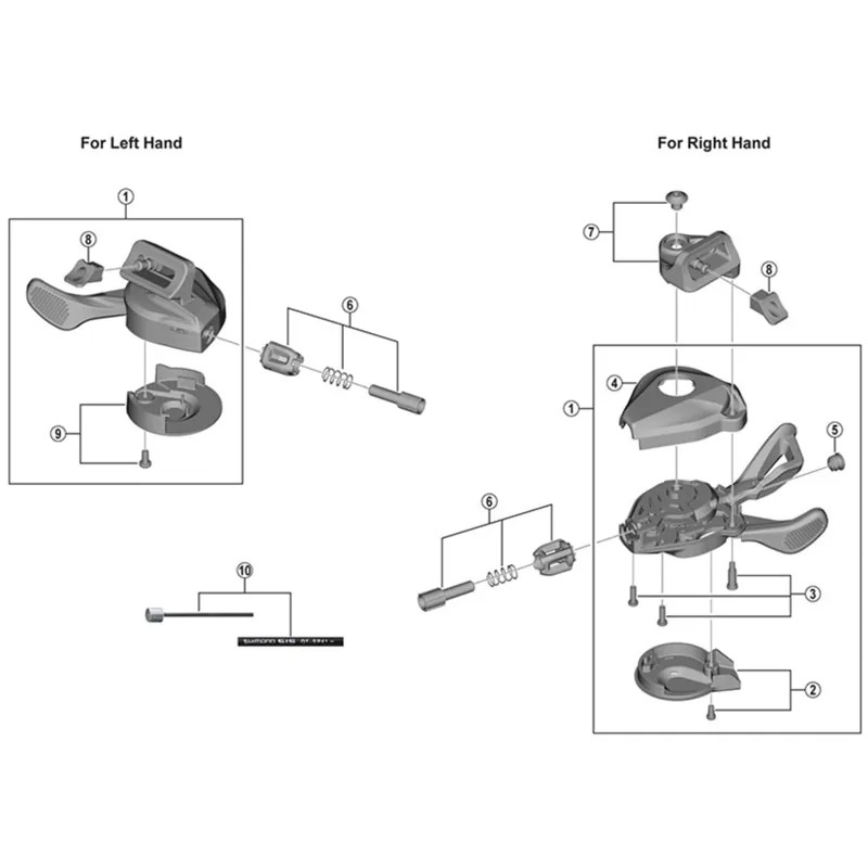 Balfes Bikes Shimano SL-M7100 right hand base cover | Free postage over £30, £10 off first order, price match & 0% finance.
