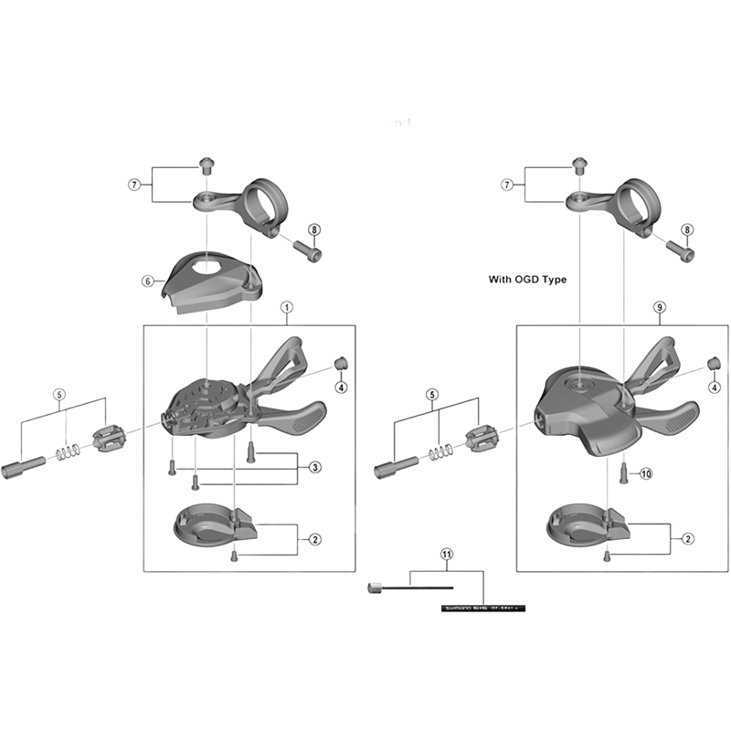 Balfes Bikes Shimano SL-M7100 right hand bracket unit | Free postage over £30, £10 off first order, price match & 0% finance.